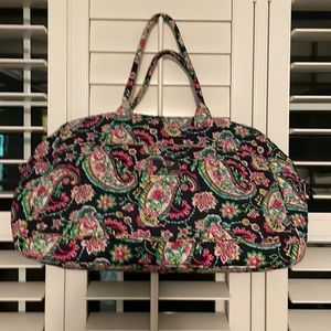 Vera Bradley Quilted overnight bag